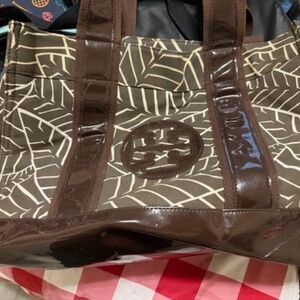 Brown Tory Burch Tote